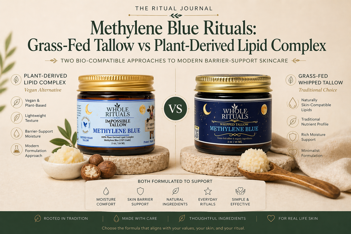 Tallow vs Plant Butters: Which One Supports the Skin Barrier Best?