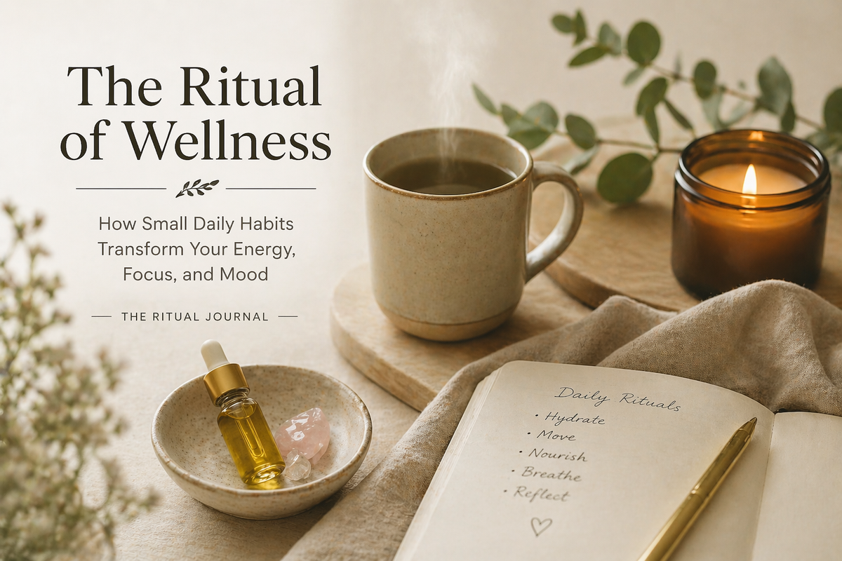 The Ritual of Wellness: How Small Daily Habits Transform Your Energy, Focus, and Mood
