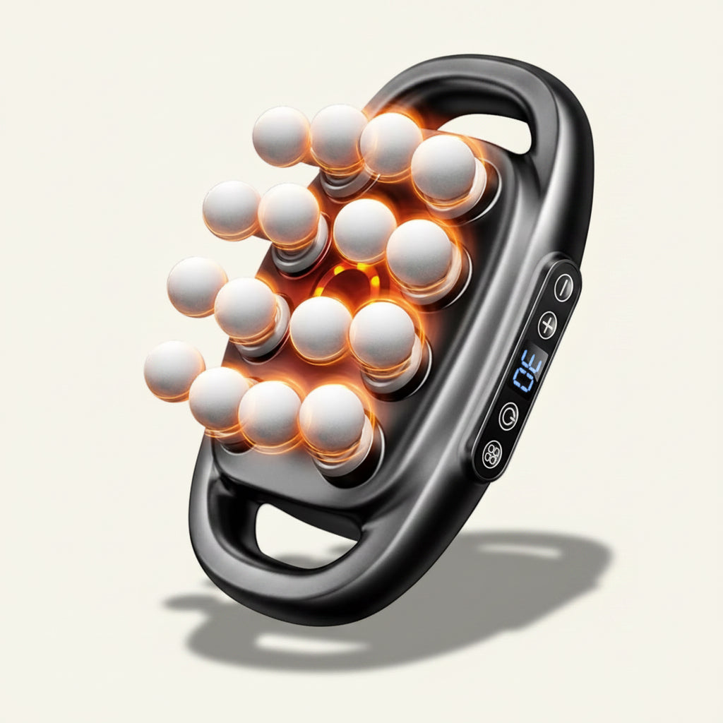 16-Head Deep Tissue Massage Gun