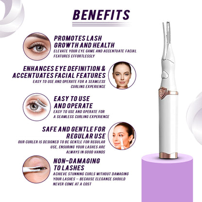 Rechargeable Heated Eyelash Curler
