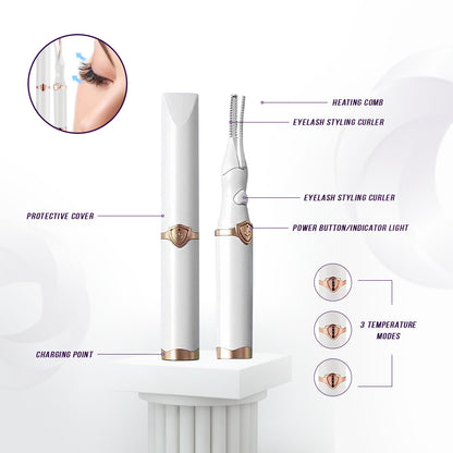 Rechargeable Heated Eyelash Curler