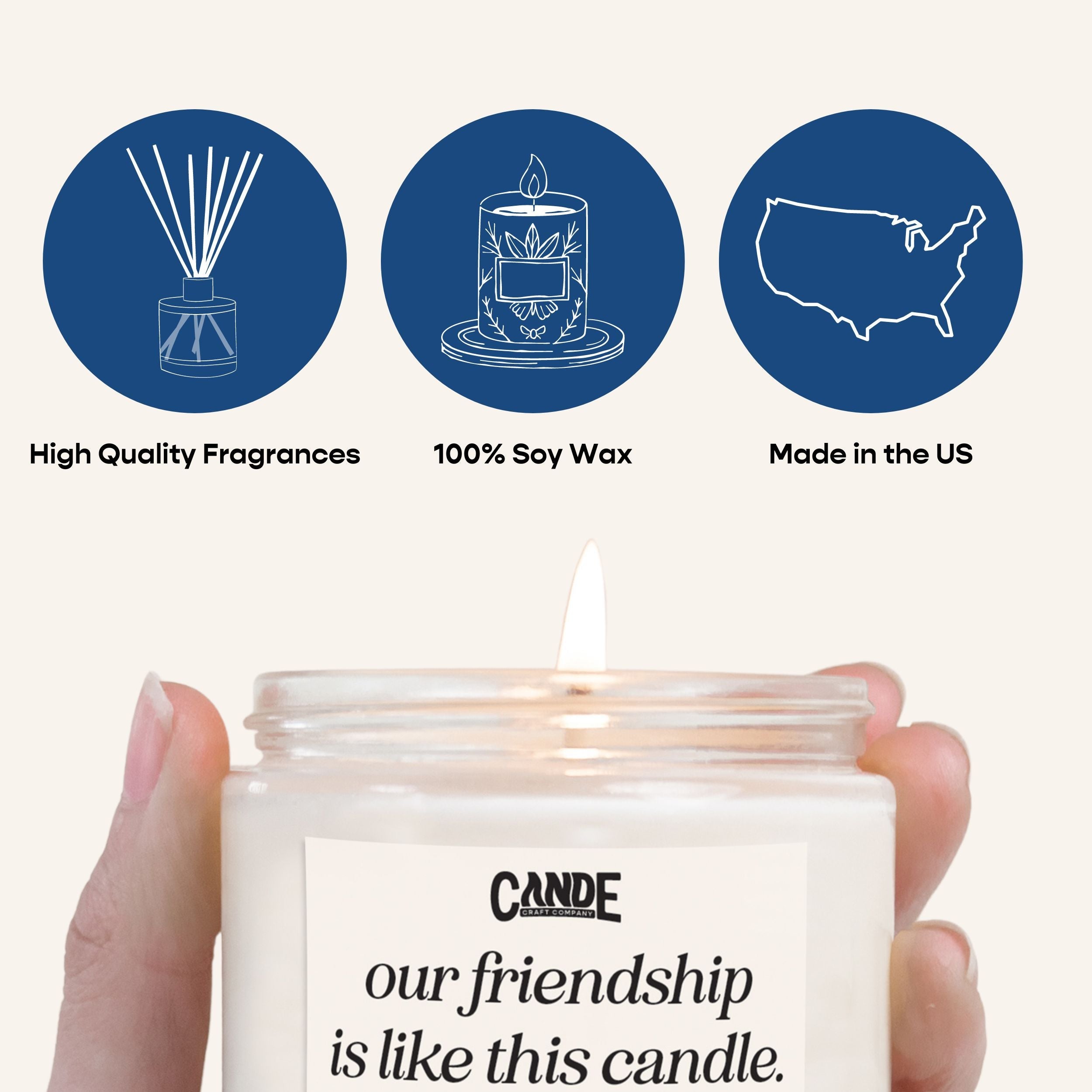 Berry Mimosa Scented Candle