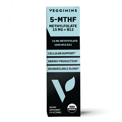 Organic Methylfolate 15mg + B12