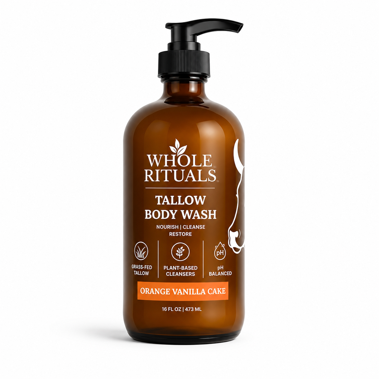 Tallow Body Wash - Orange Vanilla Cake