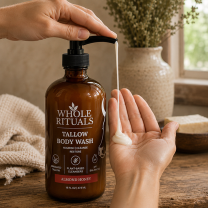 Tallow Body Wash - Almond Honey