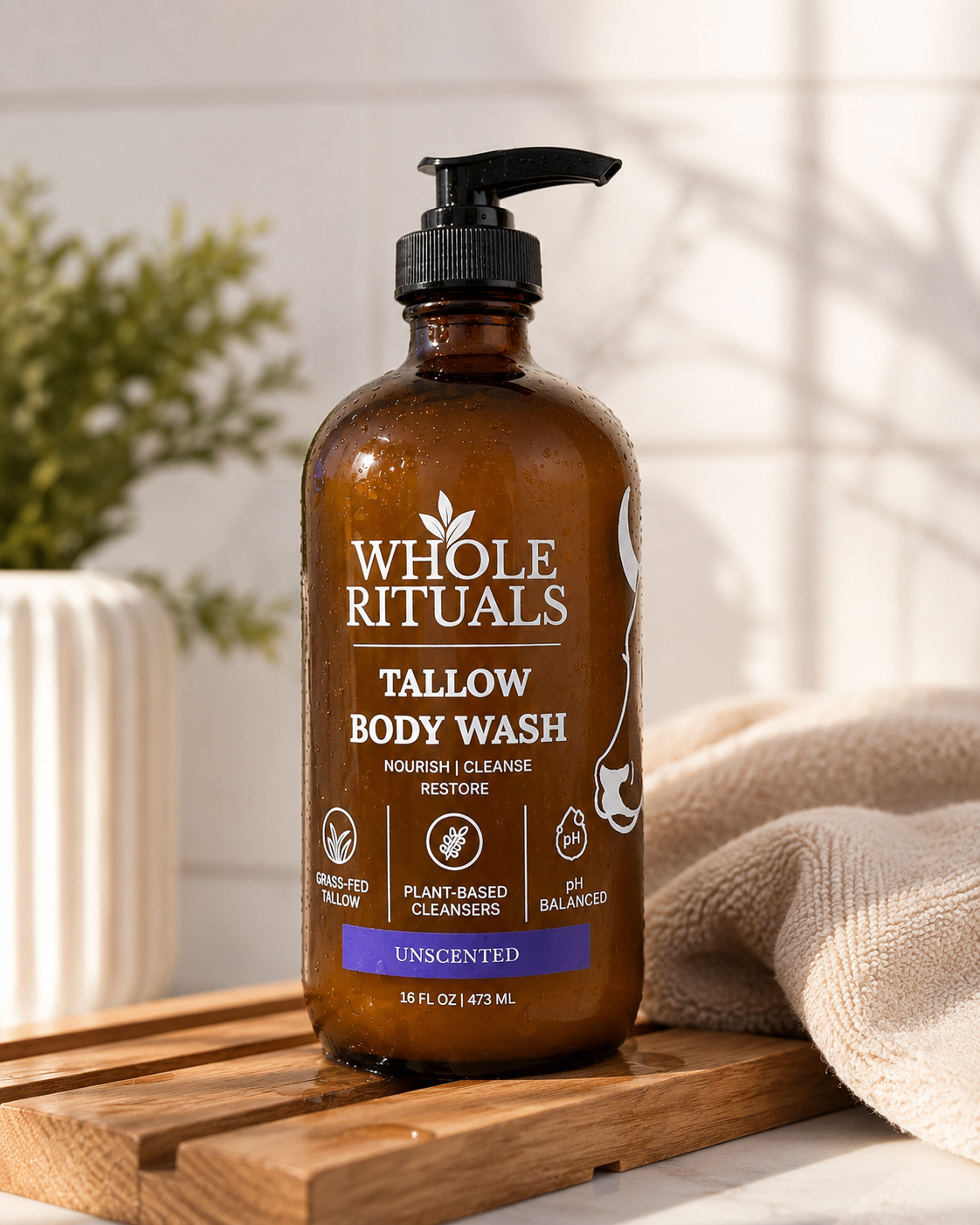 Tallow Body Wash - Uncented