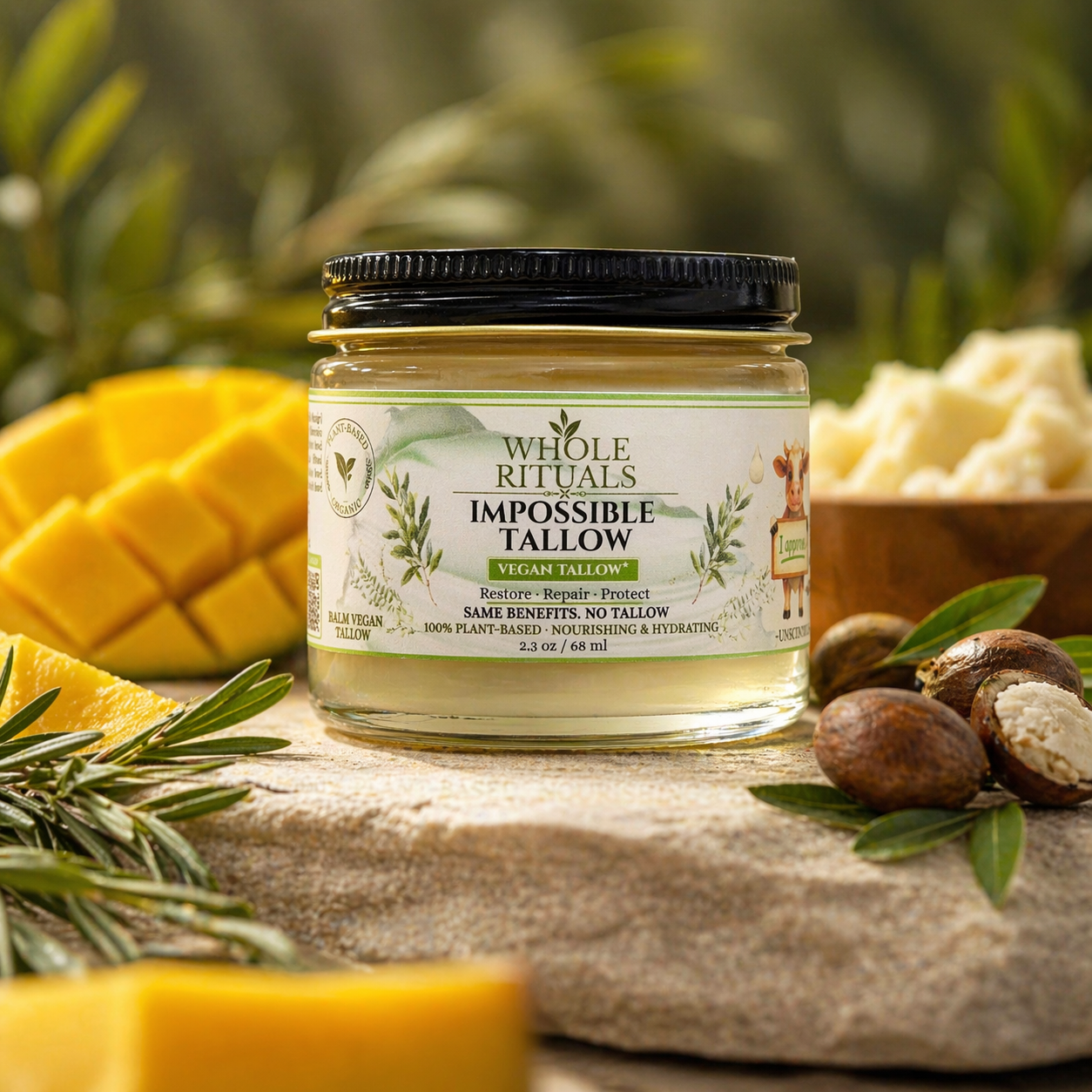 Vegan Impossible Tallow® Balm Unscented – Whole Rituals