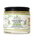 Jar of Whole Rituals Impossible Tallow on a white background