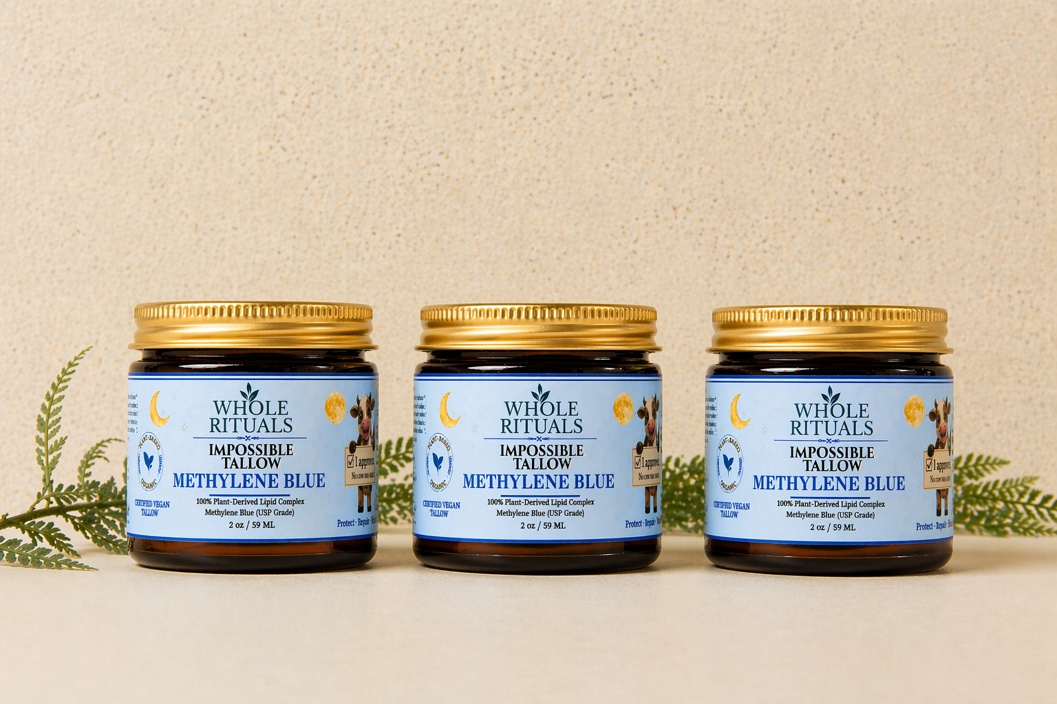 Vegan Impossible Tallow® Methylene Blue