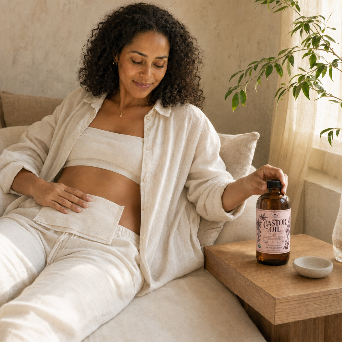 Organic Castor Oil – Cold-Pressed &amp; Hexane-Free