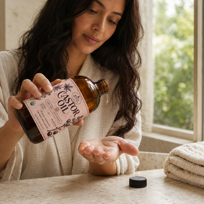 Organic Castor Oil – Cold-Pressed &amp; Hexane-Free