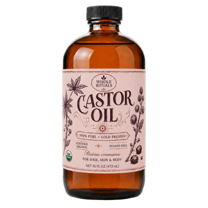Organic Castor Oil – Cold-Pressed &amp; Hexane-Free