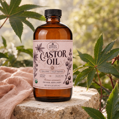 Organic Castor Oil – Cold-Pressed &amp; Hexane-Free