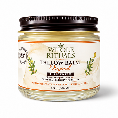 Grass-Fed Beef Tallow Balm – Deep Moisture Skin Repair