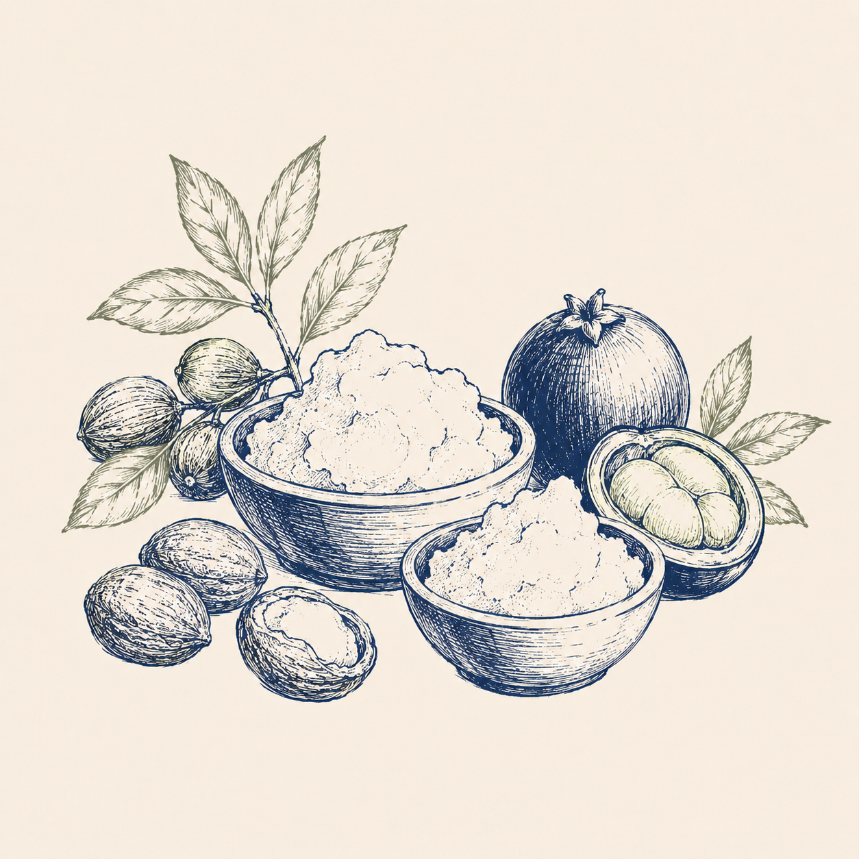 <div class="metafield-rich_text_field"><p>Rich botanical butters prized for their nourishing and moisturizing properties. Shea Butter helps soften and condition the skin, while Kokum Butter supports the skin barrier and provides long-lasting hydration without a heavy feel. Together, they leave skin feeling smooth, comforted, and deeply nourished.</p></div>