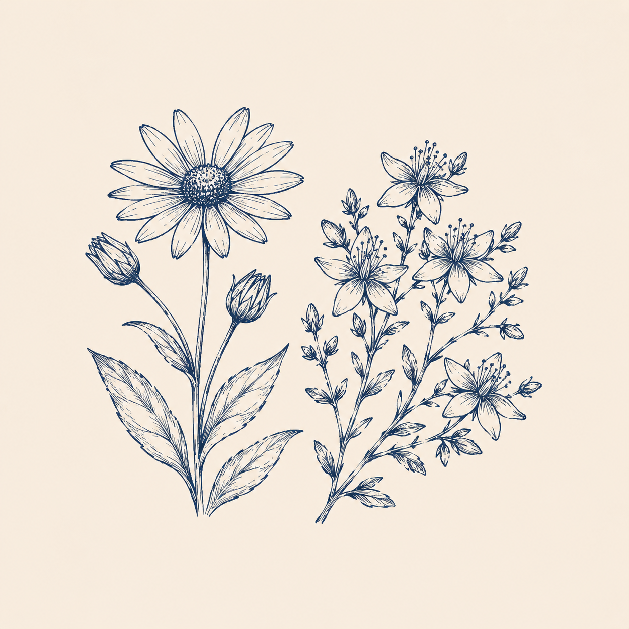 <div class="metafield-rich_text_field"><p>A traditional botanical infusion known for its soothing and restorative properties. Arnica has long been used to support recovery from muscle tension and physical stress, while St. John’s Wort is valued for its calming and skin-supporting qualities. Infused into nourishing oils, these botanicals help comfort tired muscles, support skin recovery, and enhance the relaxing ritual of this balm.</p></div>