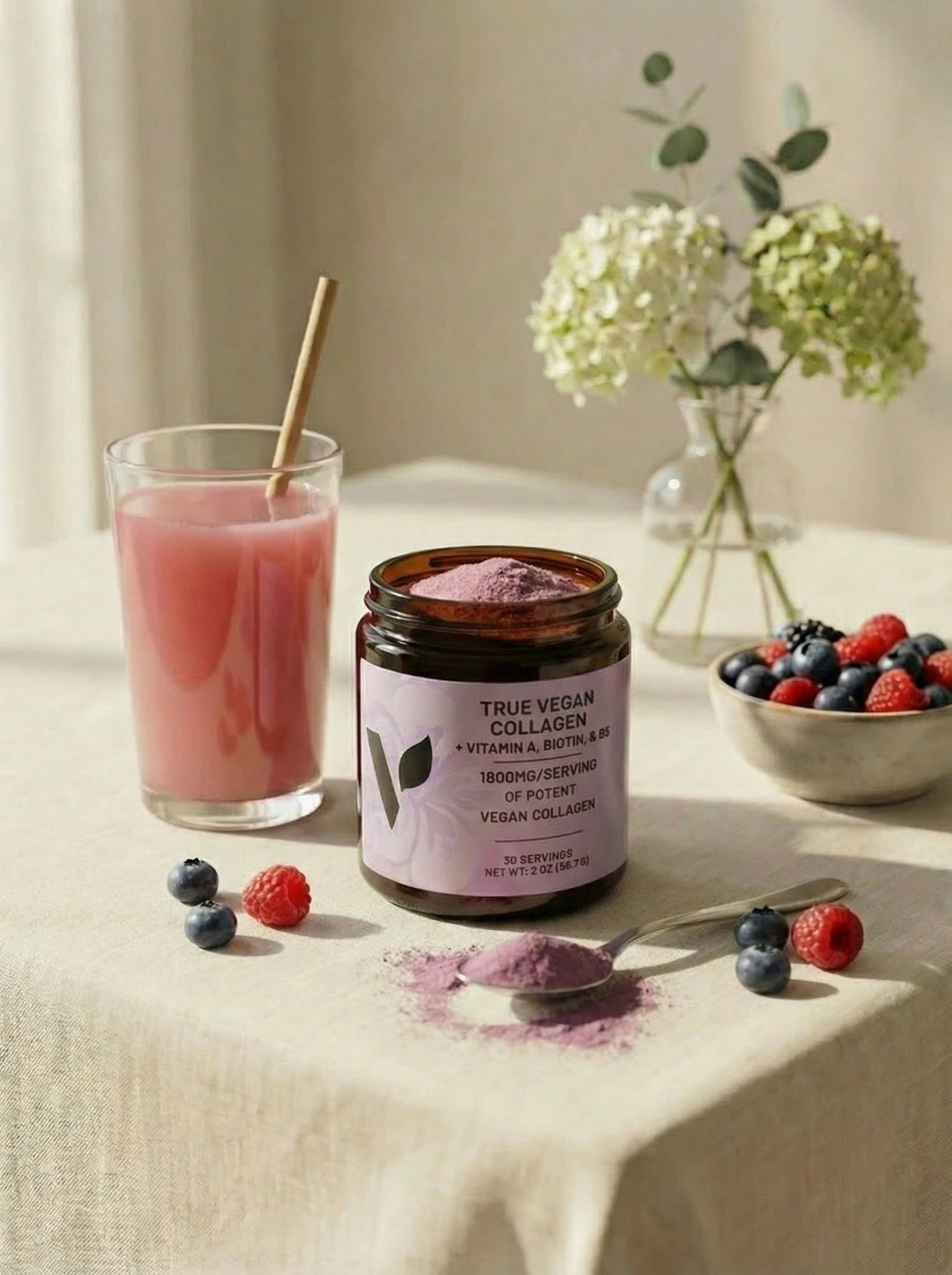 True Vegan Collagen + Vitamin A, Biotin &amp; B5