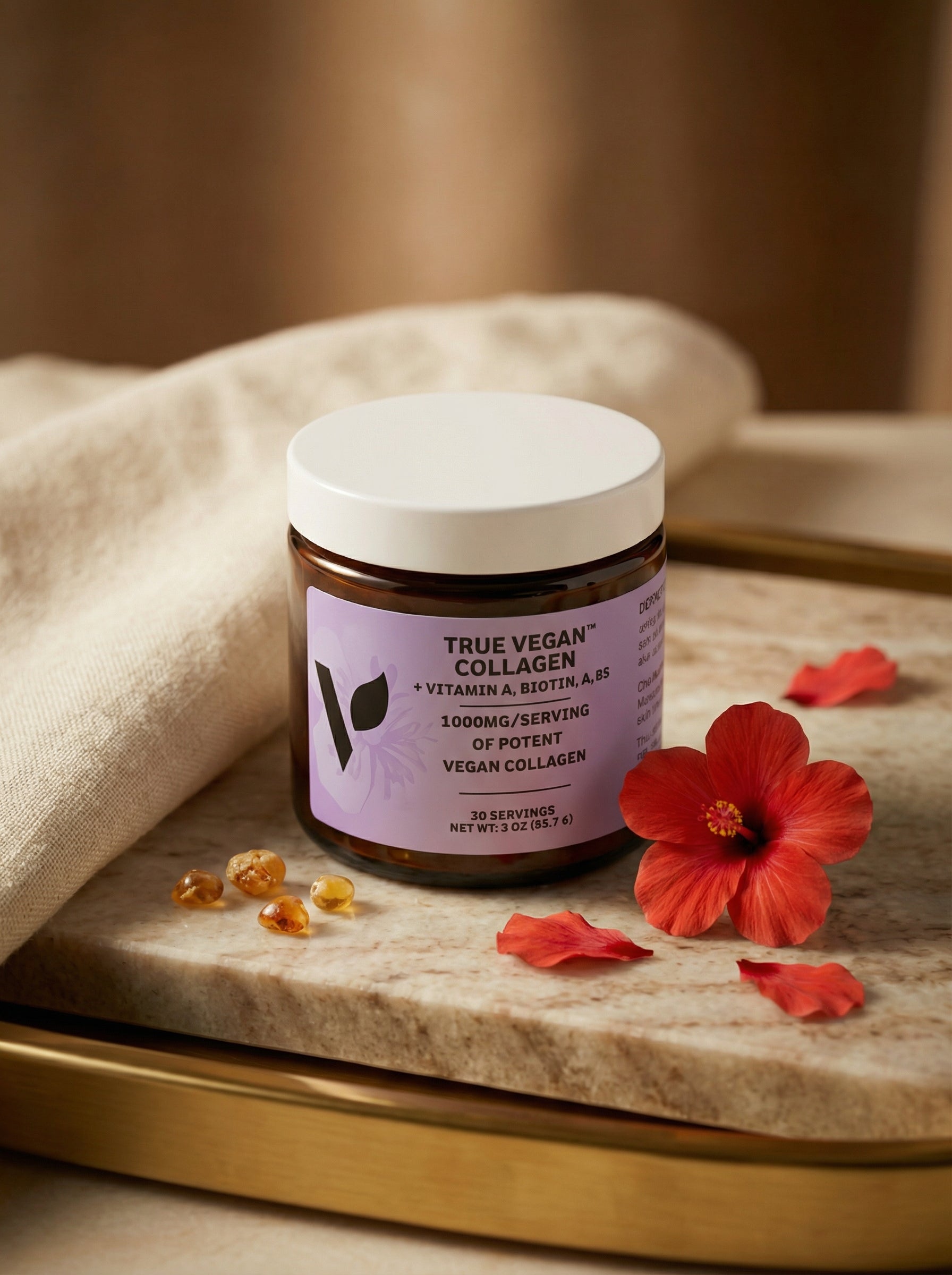 True Vegan Collagen + Vitamin A, Biotin &amp; B5