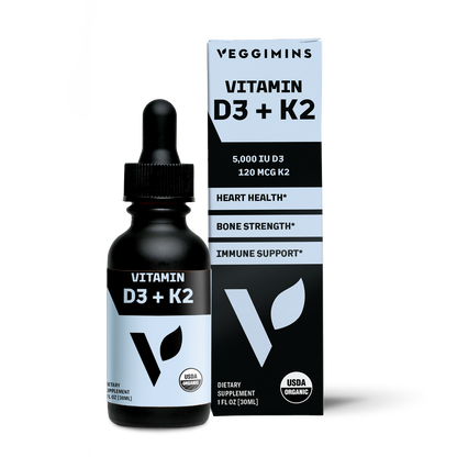 Organic Vitamin D3 + K2