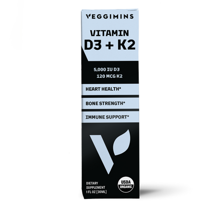 Organic Vitamin D3 + K2