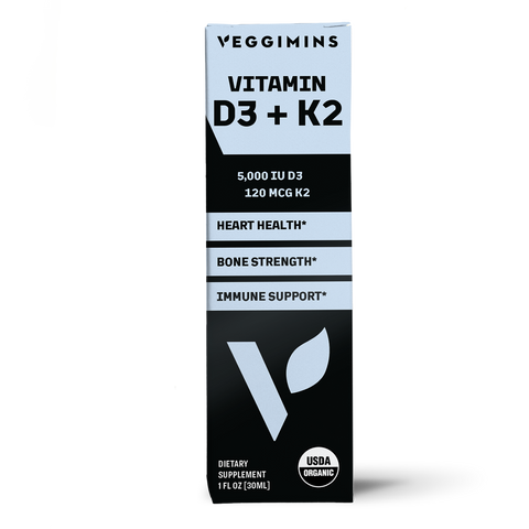 Organic Vitamin D3 + K2