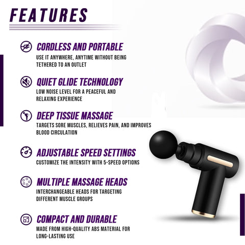 Deep Tissue Massage Gun