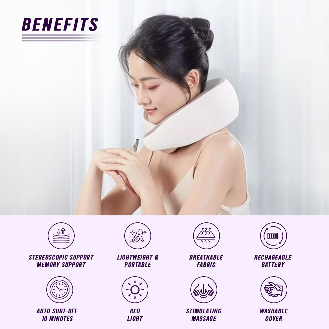 Heated Neck Support Pillow