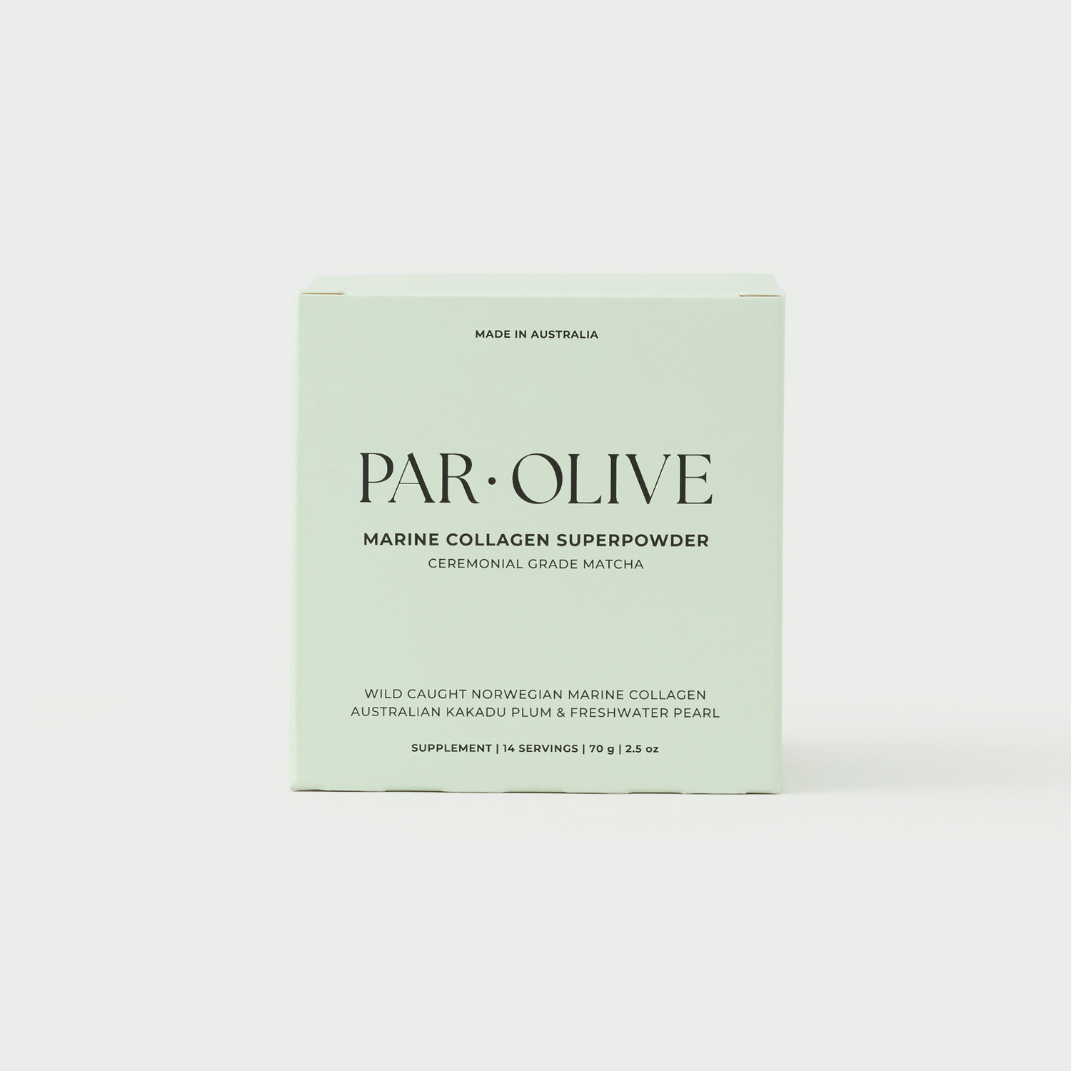 Marine Collagen Superpowder (Ceremonial Grade Matcha) Travel Set