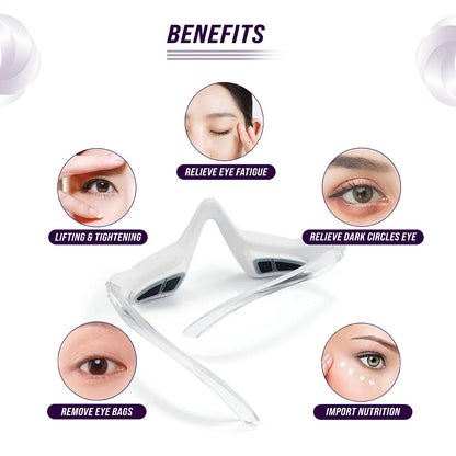 Under-Eye Red Light Therapy Skin Care Massager