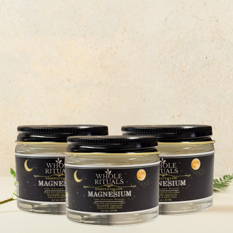 Whipped Magnesium Tallow Balm