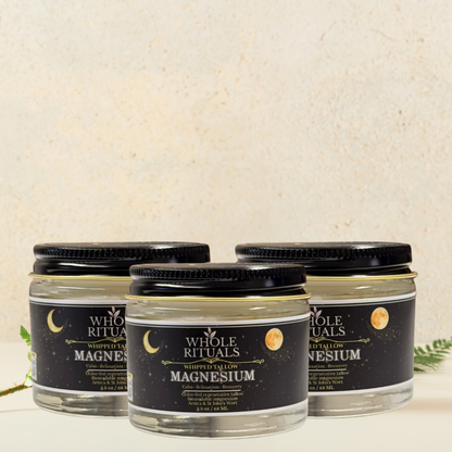 Whipped Magnesium Tallow Balm