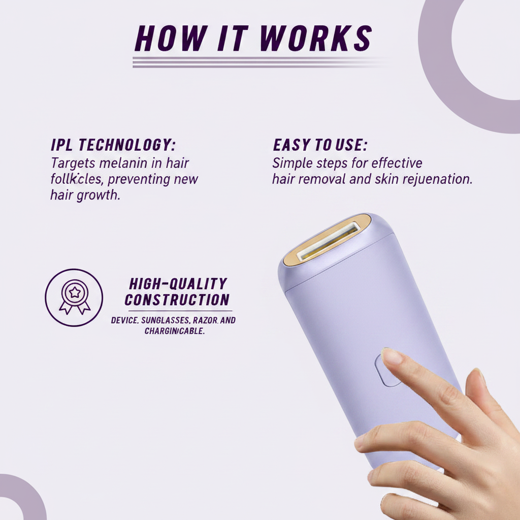 IPL Hair Removal Device